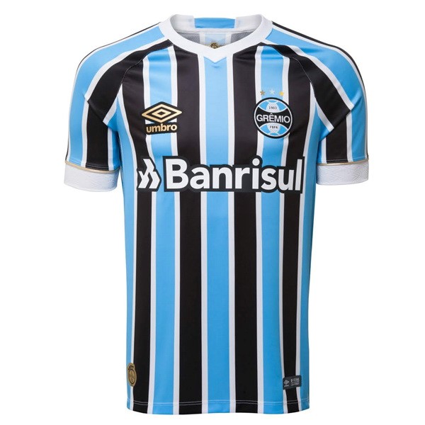 Maillot Football Grêmio FBPA Domicile 2018-19 Bleu